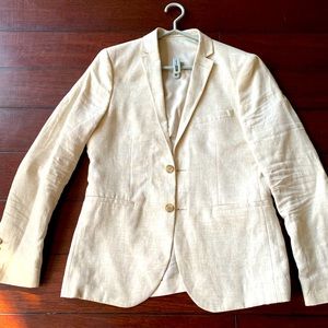 Men’s H and M linen blazer